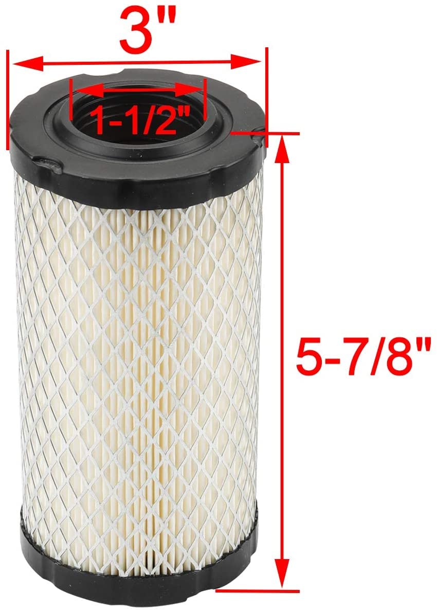 Air Filter Oil Filter Tune Up Kit for Husqvarna HU800awd LHT2038 LT154 LTH18538 LTH19530 LTH2038R LTH2042 LTH2142 LTH2142DR RZ3016 RZ46 RZ4621 Mower w/ 17.5hp 19.5hp 20hp 21hp B&S Engine