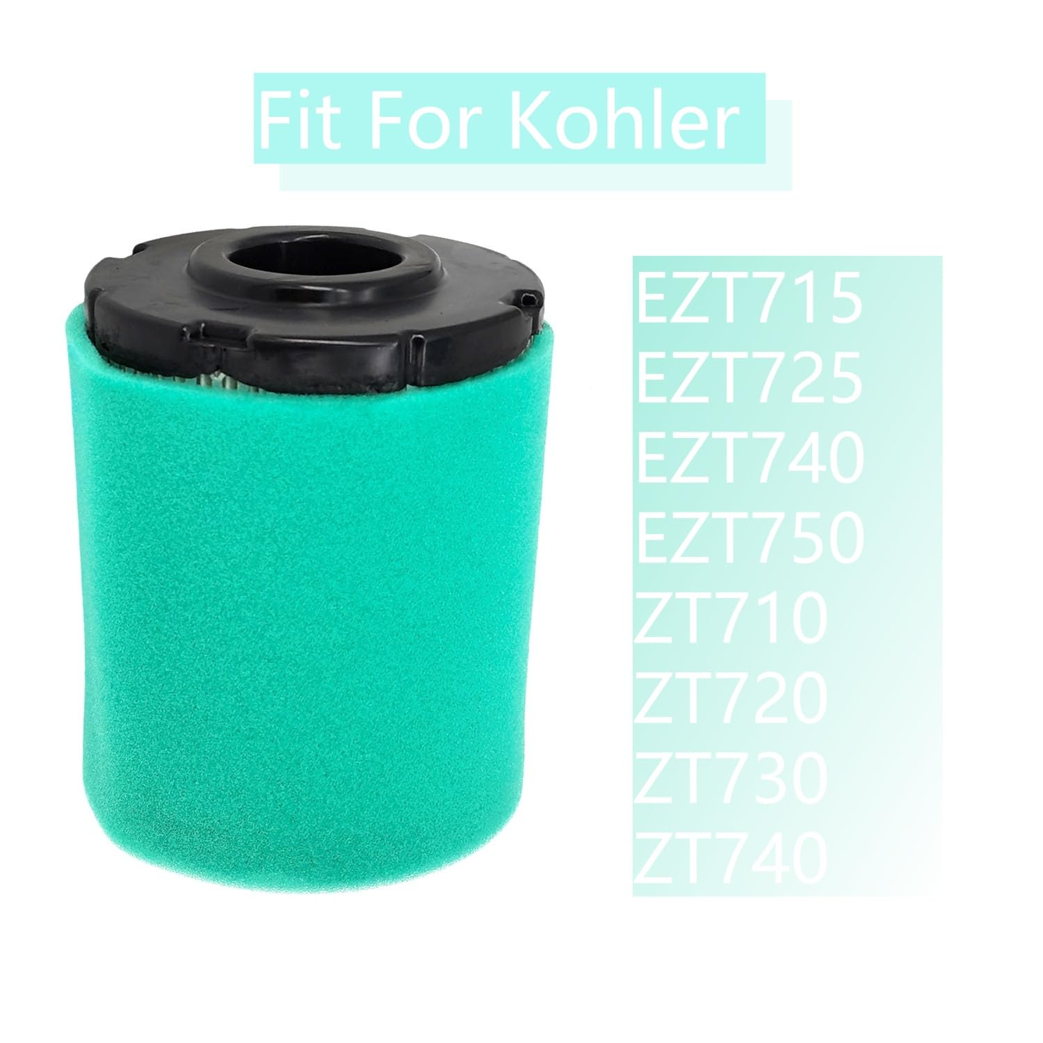 Arpisziv EZT740 EZT750 Air Filter Fit For Koh-ler EZT715 EZT725 ZT710 ZT720 ZT730 ZT740 Confidant Gasline Engine Replacement 16 083 01-S