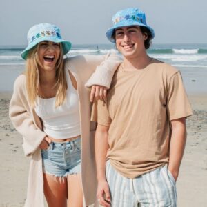 Peter Grimm, Grateful Dead Bucket Hat, Unisex (Jagger Bucket) Blue