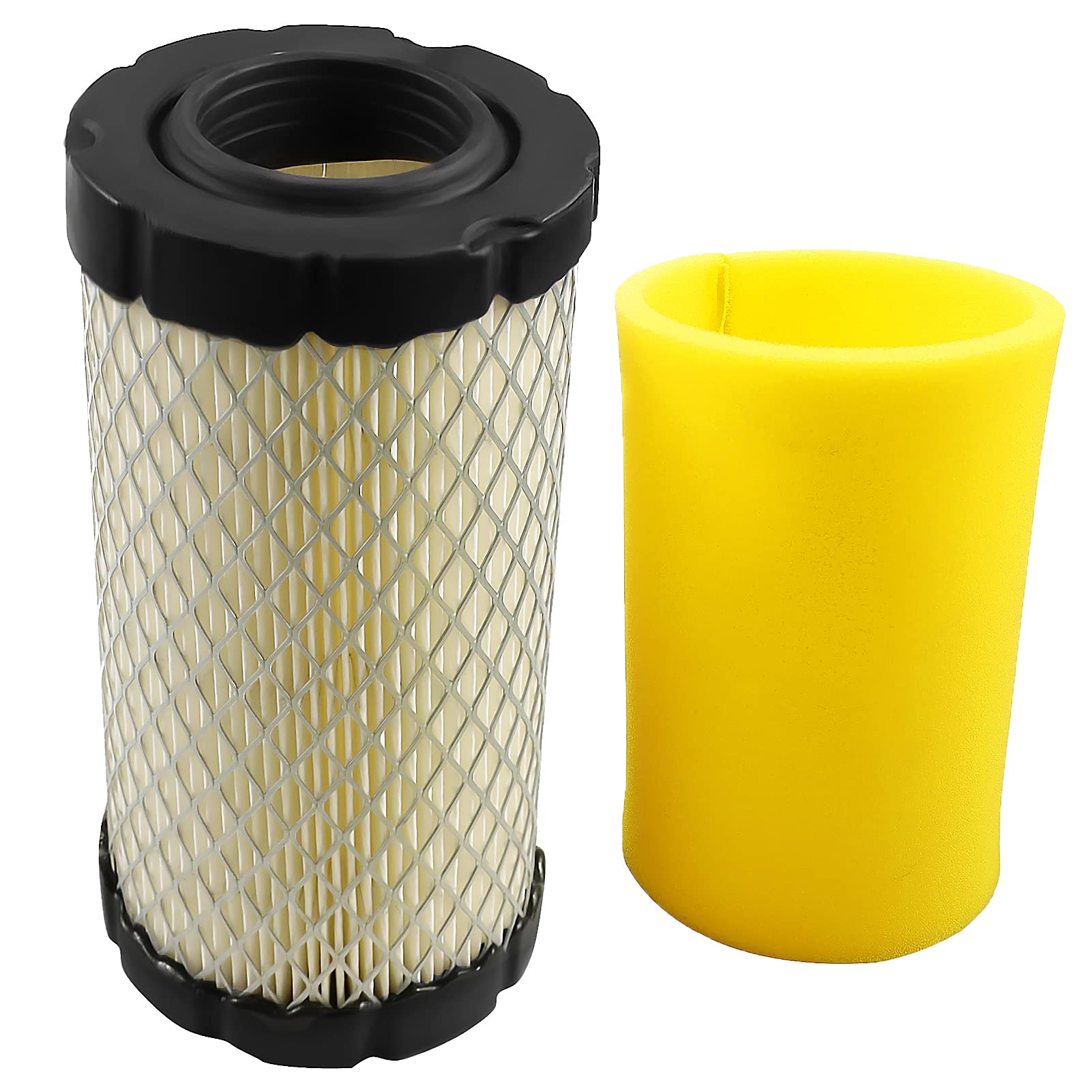 793569 793685 Air Filter for B&S John Deere E110 D120 LA125 GY21055 MIU11511 Craftsman YT(S)3000 Husqvarna 591334 Bad Boy 063-4026-00 18.5hp-21hp Enginees Lawn Mower Tractor Filter