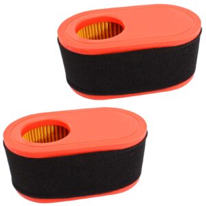 LIYYDS 2Pcs Filter Compatible with Craftsman Huskee MTD Troy Bilt 751-12260 937-05065 937-05065A 951-12256 951-12260 CC30 CC760 CC760ES LS27CC LS33CC CS2210 33904 LT1500 R1000 RER1000 T1000 T1200