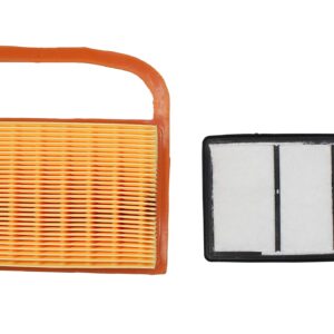 Fullas 5 Packs Air Filter + Pre Filter Compatiable with Stihl TS410 TS420 Lawn Mower Replace TS480i 4238-140-1800 4238 140 4401 Concrete Cutoff Saw Replace 4238 141 0300 42381410300B