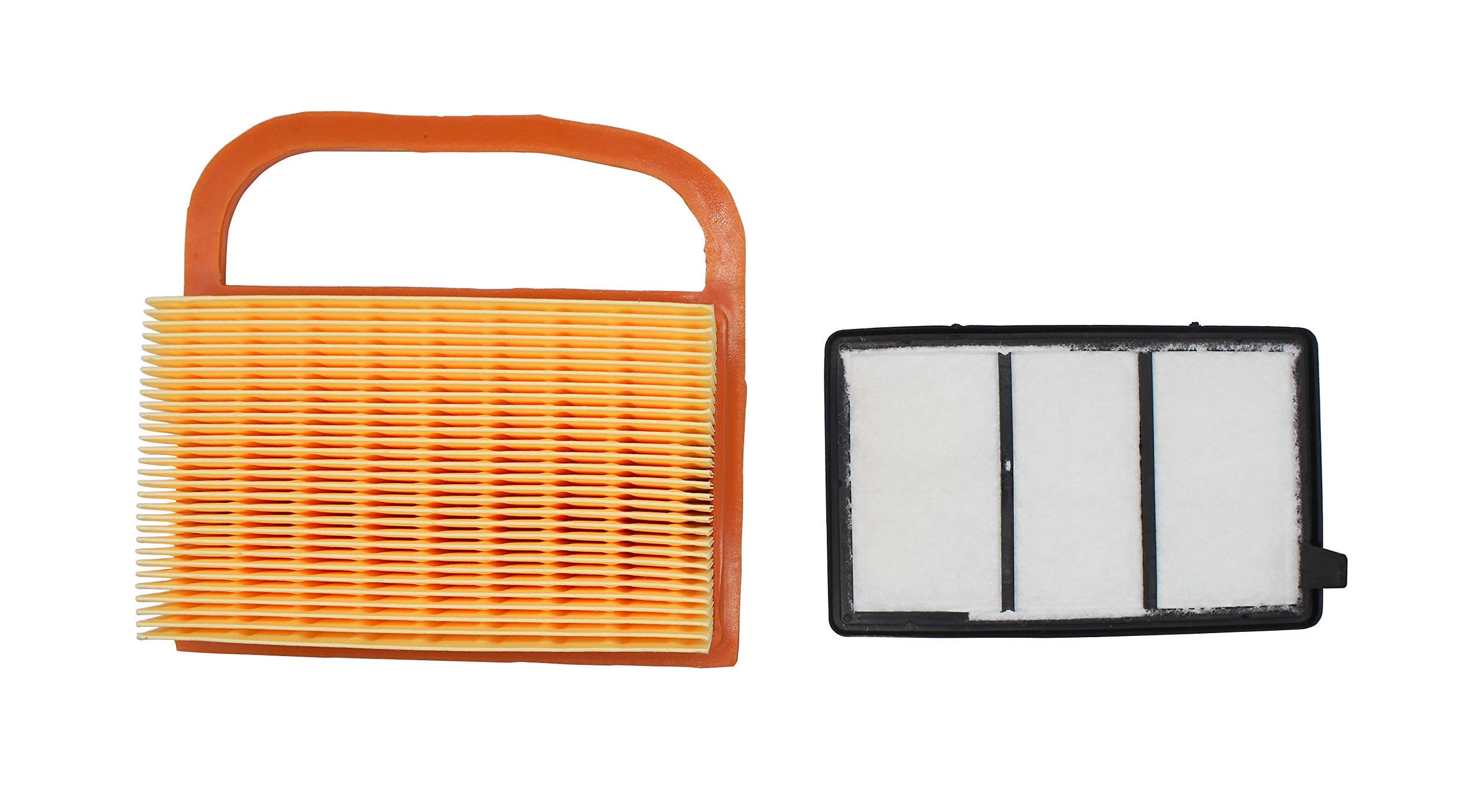 Fullas 5 Packs Air Filter + Pre Filter Compatiable with Stihl TS410 TS420 Lawn Mower Replace TS480i 4238-140-1800 4238 140 4401 Concrete Cutoff Saw Replace 4238 141 0300 42381410300B