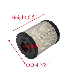 Arpisziv EZT740 EZT750 Air Filter Fit For Koh-ler EZT715 EZT725 ZT710 ZT720 ZT730 ZT740 Confidant Gasline Engine Replacement 16 083 01-S