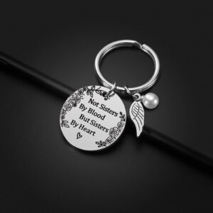 iJuqi Friend Gifts for Women - Birthday Christmas Gifts for Best Friends Female, Friendship Gifts Friend Keychain