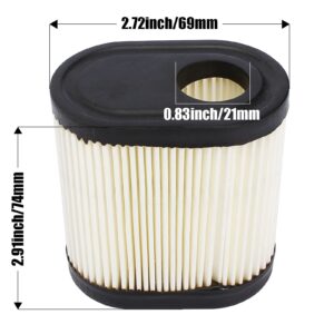 LIYYDS Filter Compatible with Craftsman Oregon Rotary Toro 100-812 056-066 36905 740083A 33331 RV115 RV120 30-031 9200 20016 20017 20018 143026708