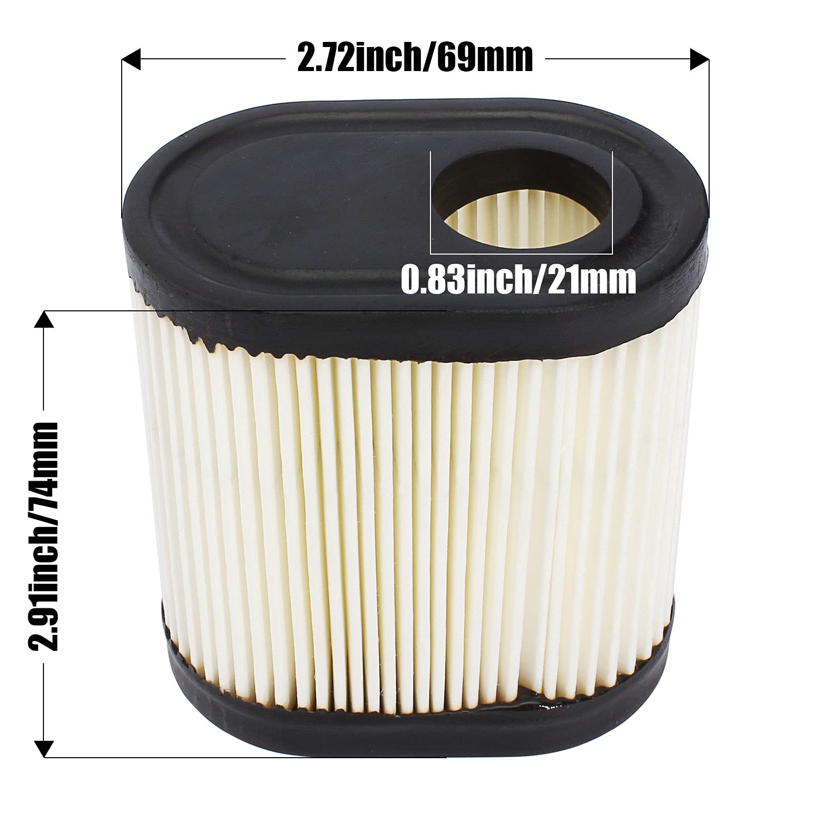 LIYYDS Filter Compatible with Craftsman Oregon Rotary Toro 100-812 056-066 36905 740083A 33331 RV115 RV120 30-031 9200 20016 20017 20018 143026708