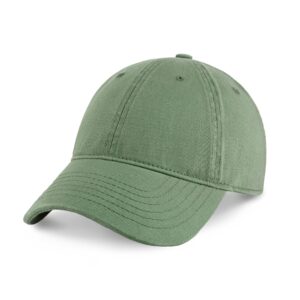 CHOK.LIDS Everyday Premium Dad Hat Unisex Cotton Baseball Cap for Men and Women Adjustable Lightweight Polo Style Curved Brim (Green Tea)