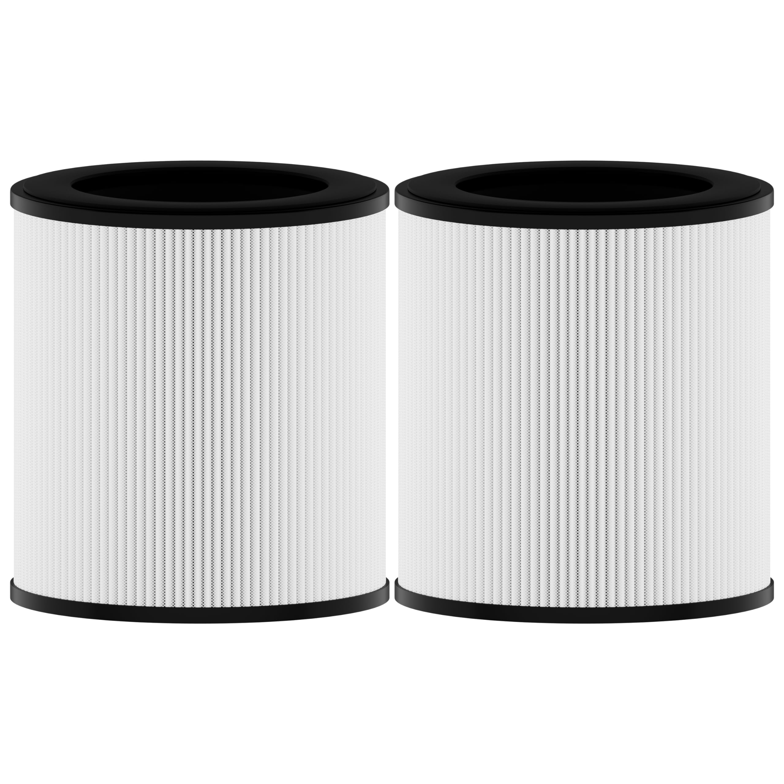 Hichoryer B-D02L Replacement Filter, Compatible with MOOKA B-D02L&KOIOS B-D02L Air Purifier and VEWIOR B-D02U Air Purifier, 3-in 1 H13 True HEPA Filter, 2 Pack