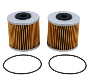 jeenda x2 transmission filters includes o-ring compatible with hydro gear 71943 ferris 5101987x2 5101987x2yp scag hg71943 bad boy 063-1070-00 gravely 21548300 zt-5400 (2)