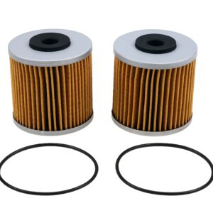 JEENDA X2 Transmission Filters Includes o-ring Compatible with Hydro Gear 71943 Ferris 5101987X2 5101987X2YP Scag HG71943 Bad Boy 063-1070-00 Gravely 21548300 ZT-5400 (2)