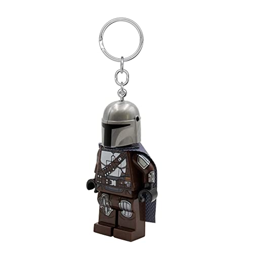 LEGO Star Wars The Mandalorian Keychain Light - The Mandalorian - 3 Inch Tall Figure (KE187H)