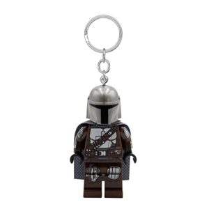 LEGO Star Wars The Mandalorian Keychain Light - The Mandalorian - 3 Inch Tall Figure (KE187H)