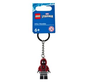 lego miles morales marvel spiderman keychain