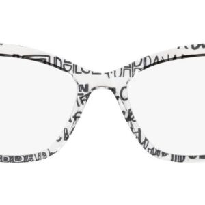 Dolce & Gabbana DG5076-3314 Eyeglass Frame TRANSPARENT GRAFFITI w/DEMO LENS 53mm