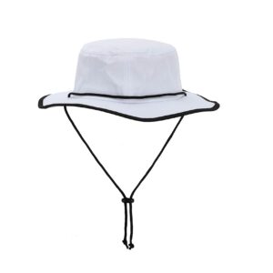 SHANKITGOLF Golf Bucket Hat Skull and Crossbones Adjustable Sun Hat White