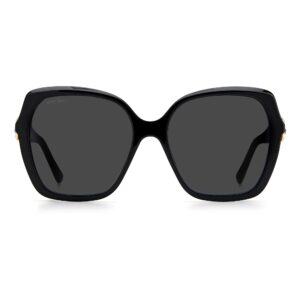 Jimmy Choo MANON/G/S Black/Grey 57/18/140 women Sunglasses