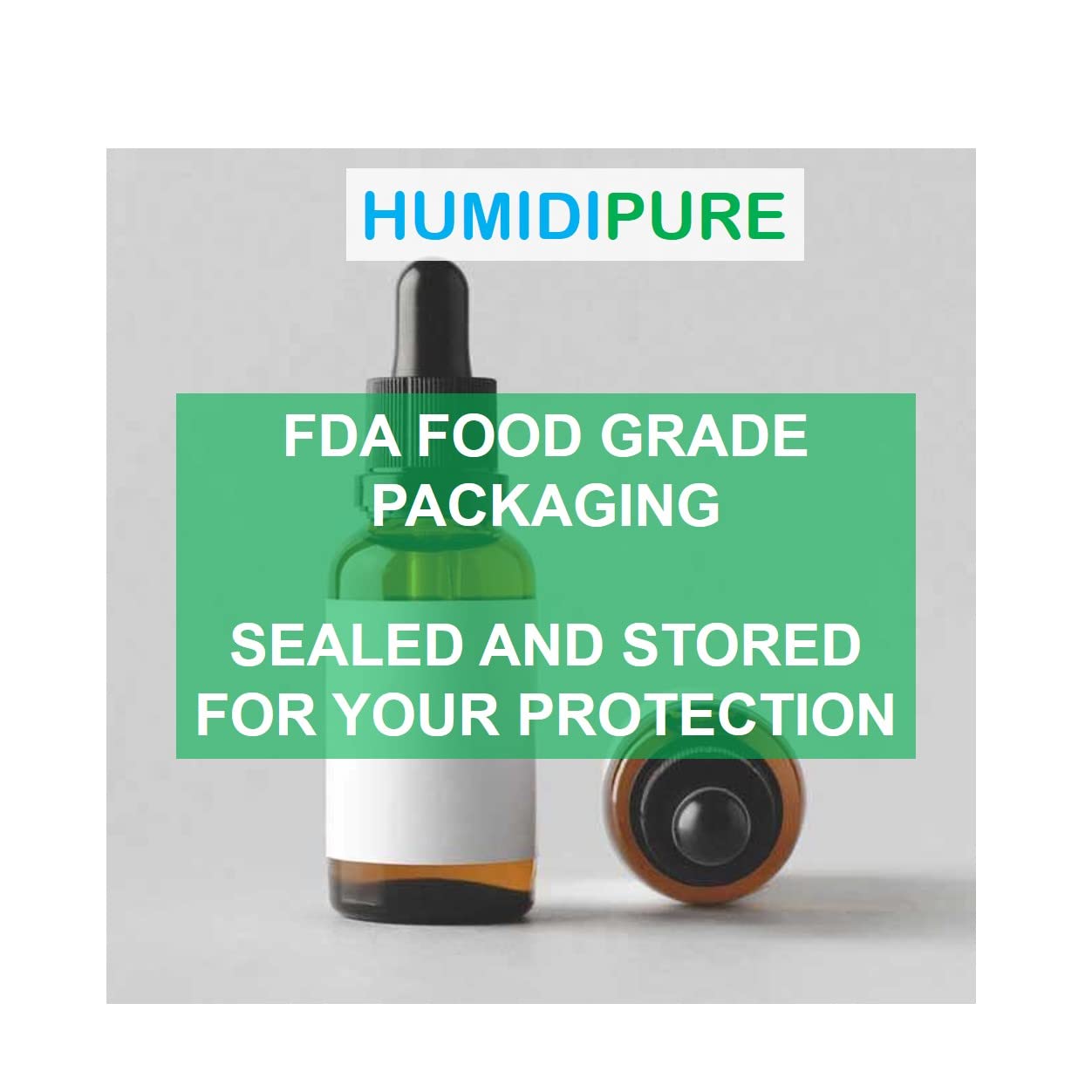 HUMIDIPURE Natural Food Grade Concentrate. 200 day+ Humidifier Treatment Additive*. Prevent Slimy, Crusty and Rusty Buildup. Keep Water Clean and Odor Free