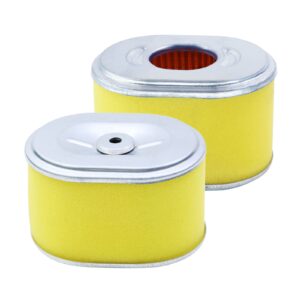 wotian air filter compatible with honda gx160 gx200 gx212 gx225 engine 5.5hp 6.5hp 7.0hp 7.5hp, air cleaner 17210-ze1-505 17210-ze1-517