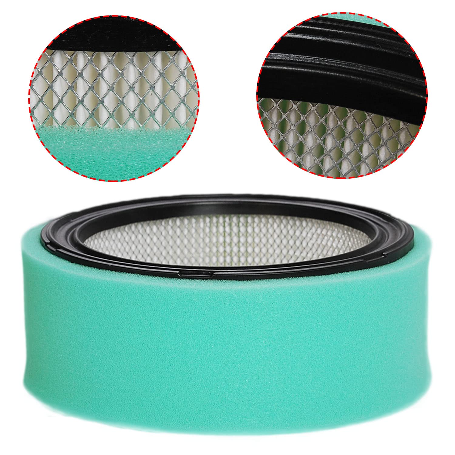 HIFROM (Pack of 2 24-083-03-S Air Filter 24-083-05S Pre Cleaner Compatible with Kohler CH18-CH26, CV18-CV25, CH620-CH750, CV620-CV740 24-083-03 24-083-03-S1