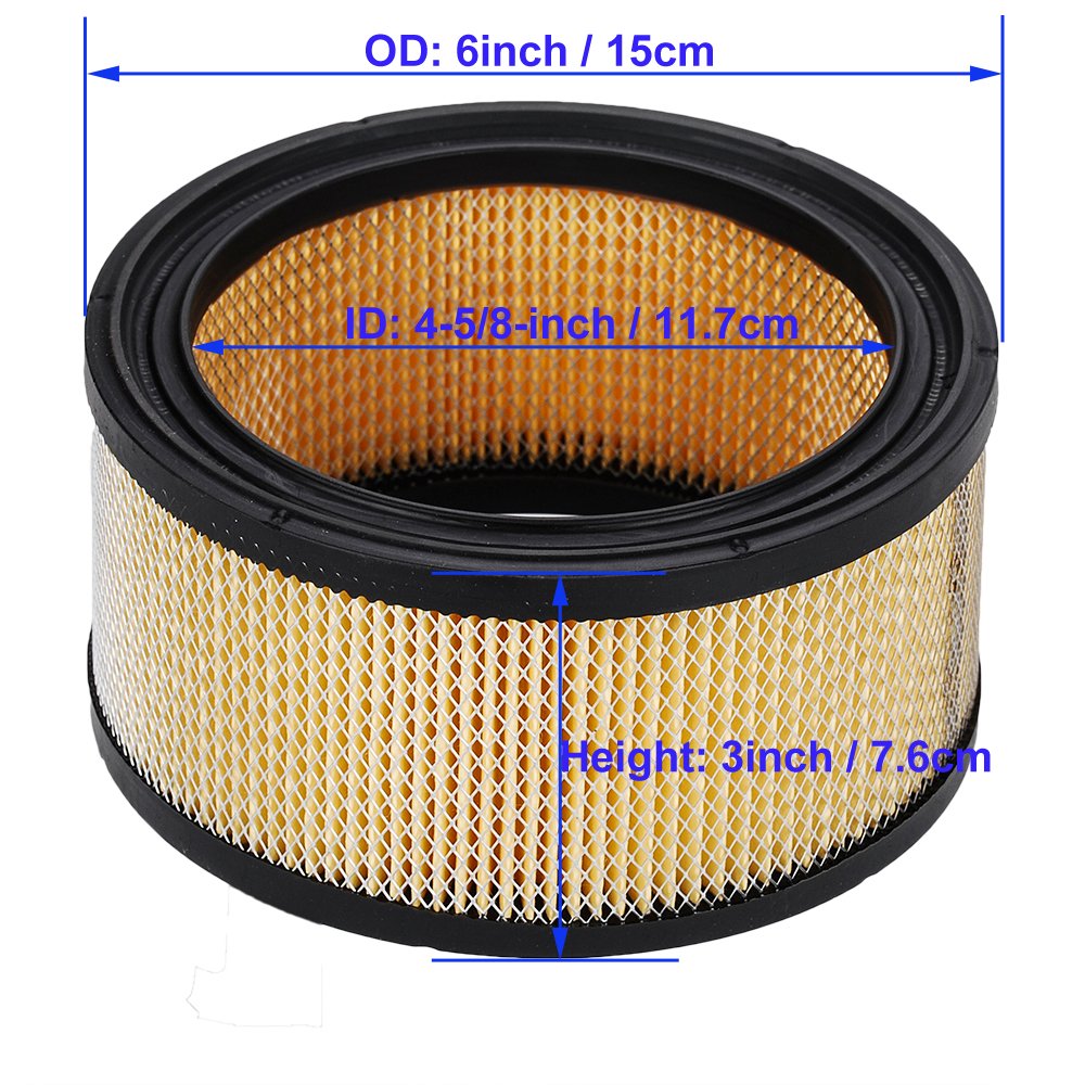 HIFROM (Pack of 1 45 083 02-S Air Filter Pre-Filter Compatible with Kohler K321 K341 K482 K532 K582 M8 M10 M12 M14 M18 M20 Engine Replace 45 083 02 S 45 083 01S