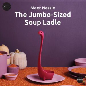 The Original Nessie Ladle by OTOTO - Soup Ladle, Cute Gifts, Funny Kitchen Gadgets, Loch Ness design, Cooking Gifts for Mom - Cute and Practical Kitchen Utensils - Unique Gifts for Women, Mothers Day