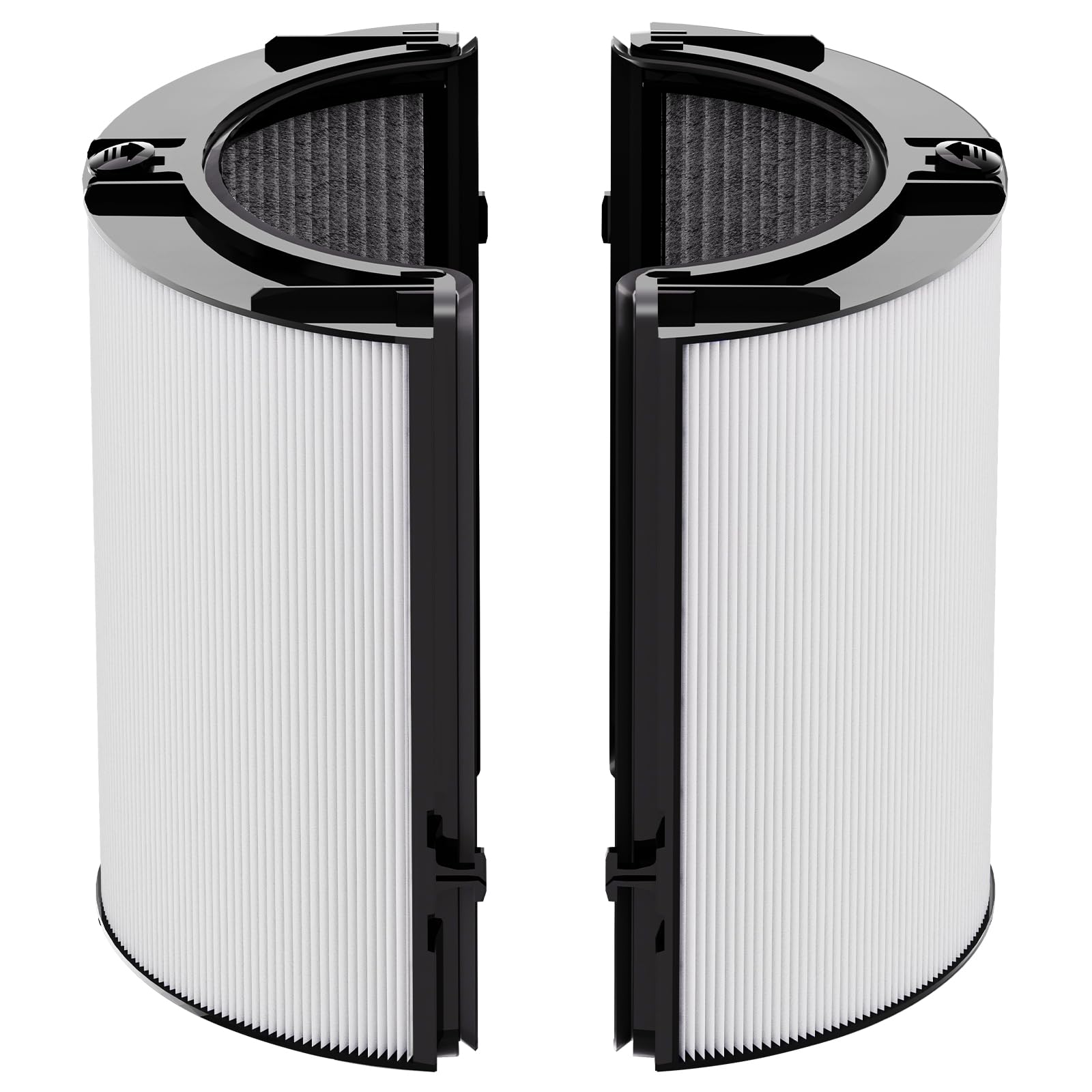 Leemone 360° Combi 2 in 1 HEPA+Carbon Replacement Filter Compatible with Dyson TP06 HP06 PH02 PH01 PH03 PH04 HP09 TP09 HP07 TP07 TP10 HP10, H13 Grade True HEPA Replacement Filter