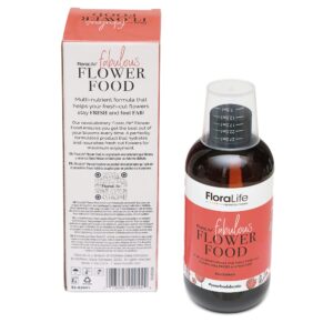 FloraLife Fresh-Cut Flower Food - Liquid Multi-Nutrient & Hydration Solution - 8oz