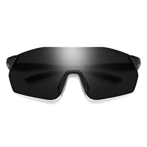 SMITH Reverb Pivlock Sport & Performance Sunglasses - Matte Black Frame | ChromaPop Black Lens