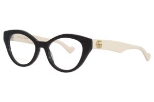 gucci gg0959o-002 black cat-eye women's eyeglasses