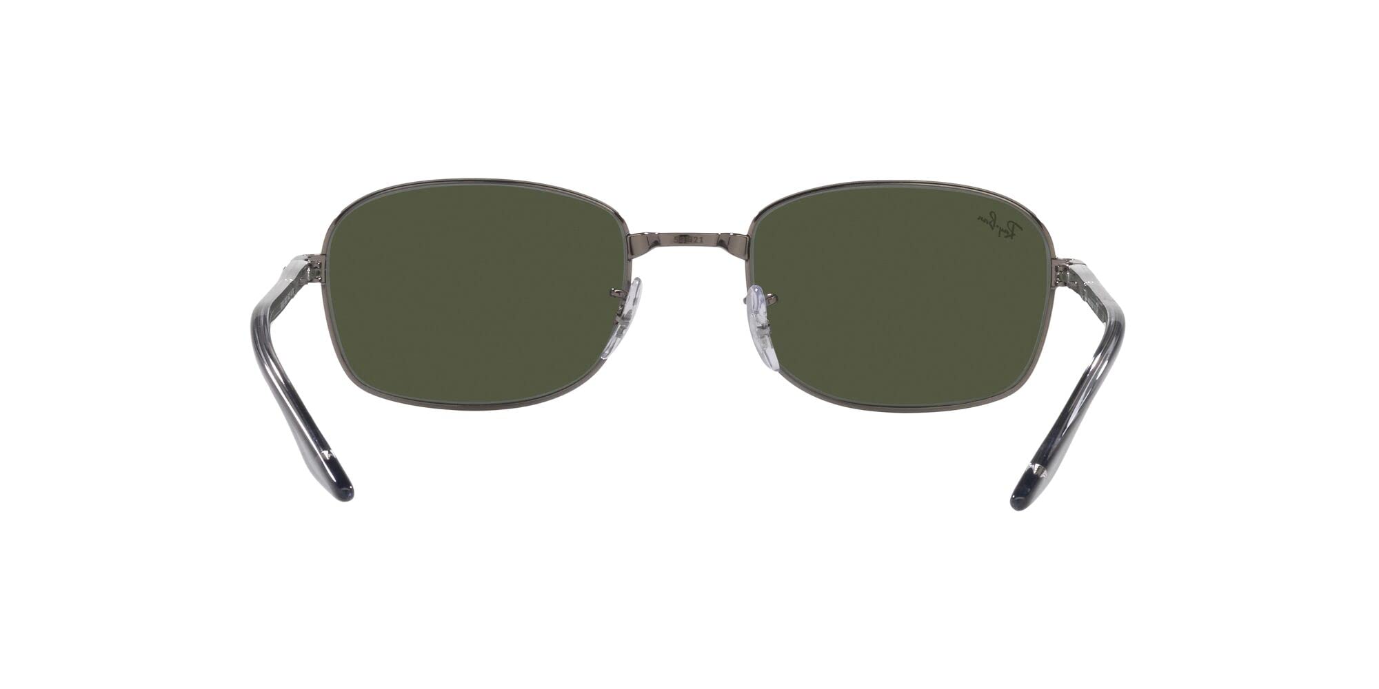 Ray-Ban RB3690 Square Sunglasses, Gunmetal/Green, 51 mm