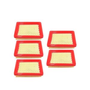 MOWFILL 5 Pack 951-15245 Air Filter Replace for MTD 951-15245 751-15245 Cub Cadet 490-200-M065 Fits 159cc 1X65 5X65 6X65 8X65 Engines, 196cc 5X70 6X70 7X70 engines SC 700 E Self Propelled Lawn Mowers