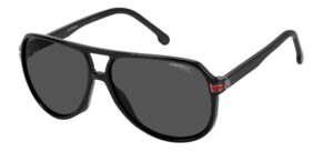 carrera 1045/s black/grey 61/13/140 unisex sunglasses