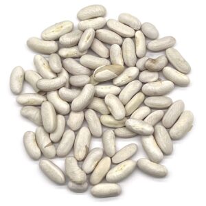 The Old Farmer's Almanac Heirloom Organic Bush Bean Seeds (Blue Lake) - Approx 45 Seeds - Certified Organic, Non-GMO, Open Pollinated, Heirloom, USA Origin