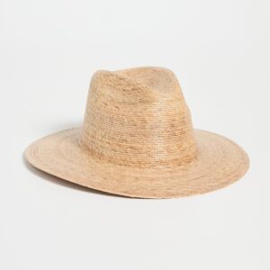 Lack of Color Women's Palma Fedora Hat, Natural, Tan, S-M