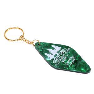 ASVP Shop Shady Pines Key Tag Golden Girls Gift Golden Girls Keychain Shady Pines Key chain Key Tag