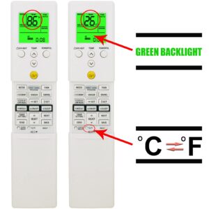 Replacement for Fujitsu Air Conditioner Remote Control AR-REF1U AR-RED1U AR-REG1U AR-REY1U AR-REM1U AR-REF1E AR-REF2E AR-REA1E AR-REW1E AR-REF3E AR-REW3E AR-REA2E AR-REB1E AR-REW4E AR-REM4E AR-REB1E