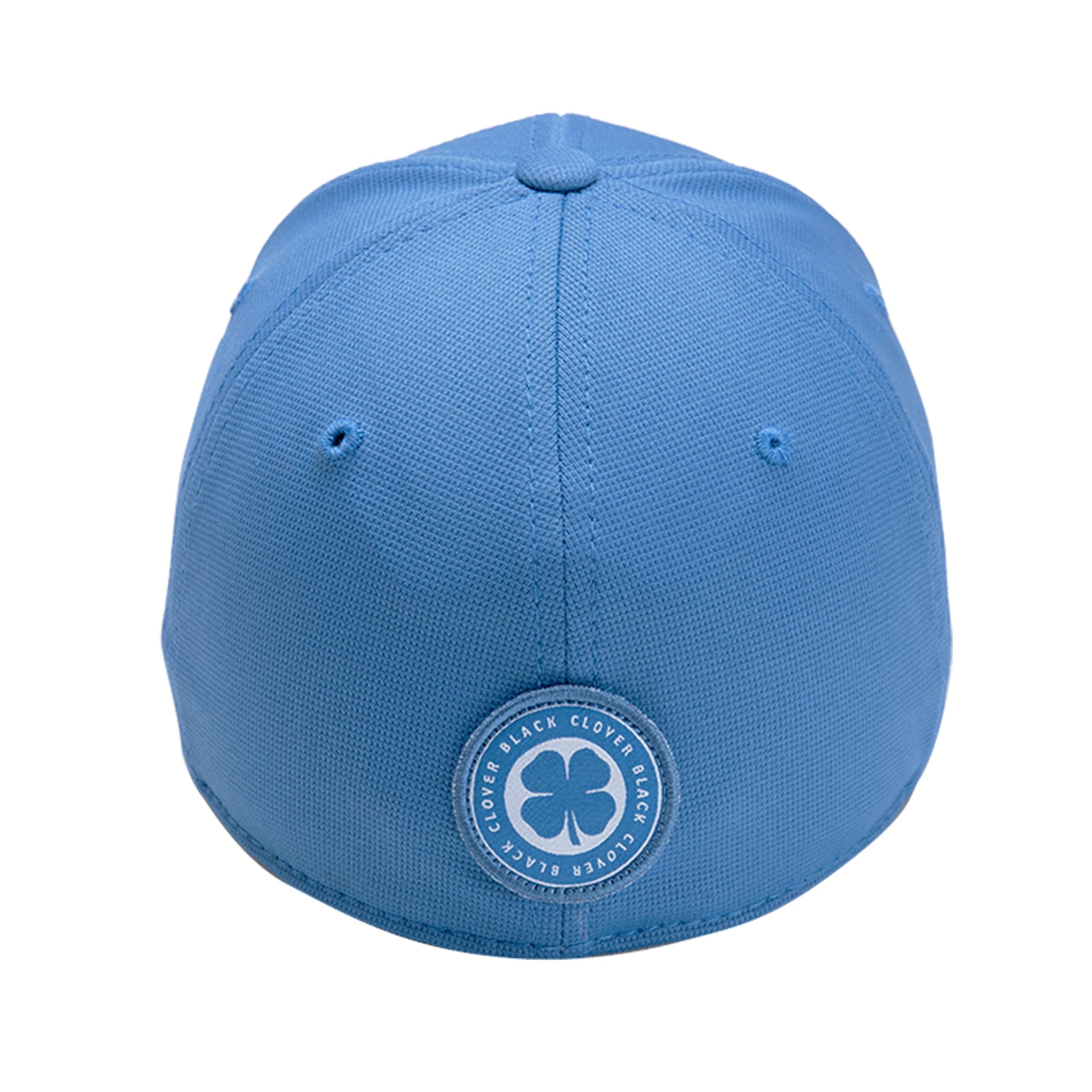 Black Clover Spring Luck Carolina Blue S/M Hat with White Clover