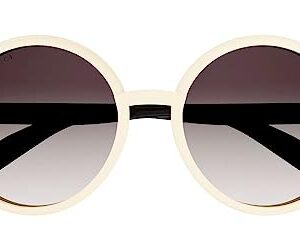 Gucci GG1067S White Black/Brown Grey Shaded 58/20/140 women Sunglasses