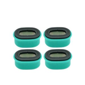 MOWFILL 4 Pack 497725 Air Filter With 273185 Pre Filter Replace for BS 5055K 4197 497725 497725S 5055 494586