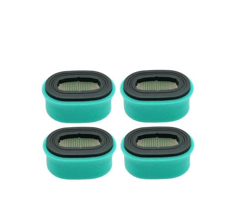 MOWFILL 4 Pack 497725 Air Filter With 273185 Pre Filter Replace for BS 5055K 4197 497725 497725S 5055 494586