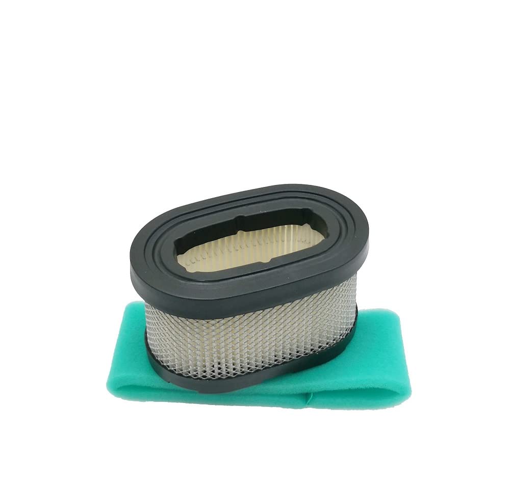 MOWFILL 4 Pack 497725 Air Filter With 273185 Pre Filter Replace for BS 5055K 4197 497725 497725S 5055 494586