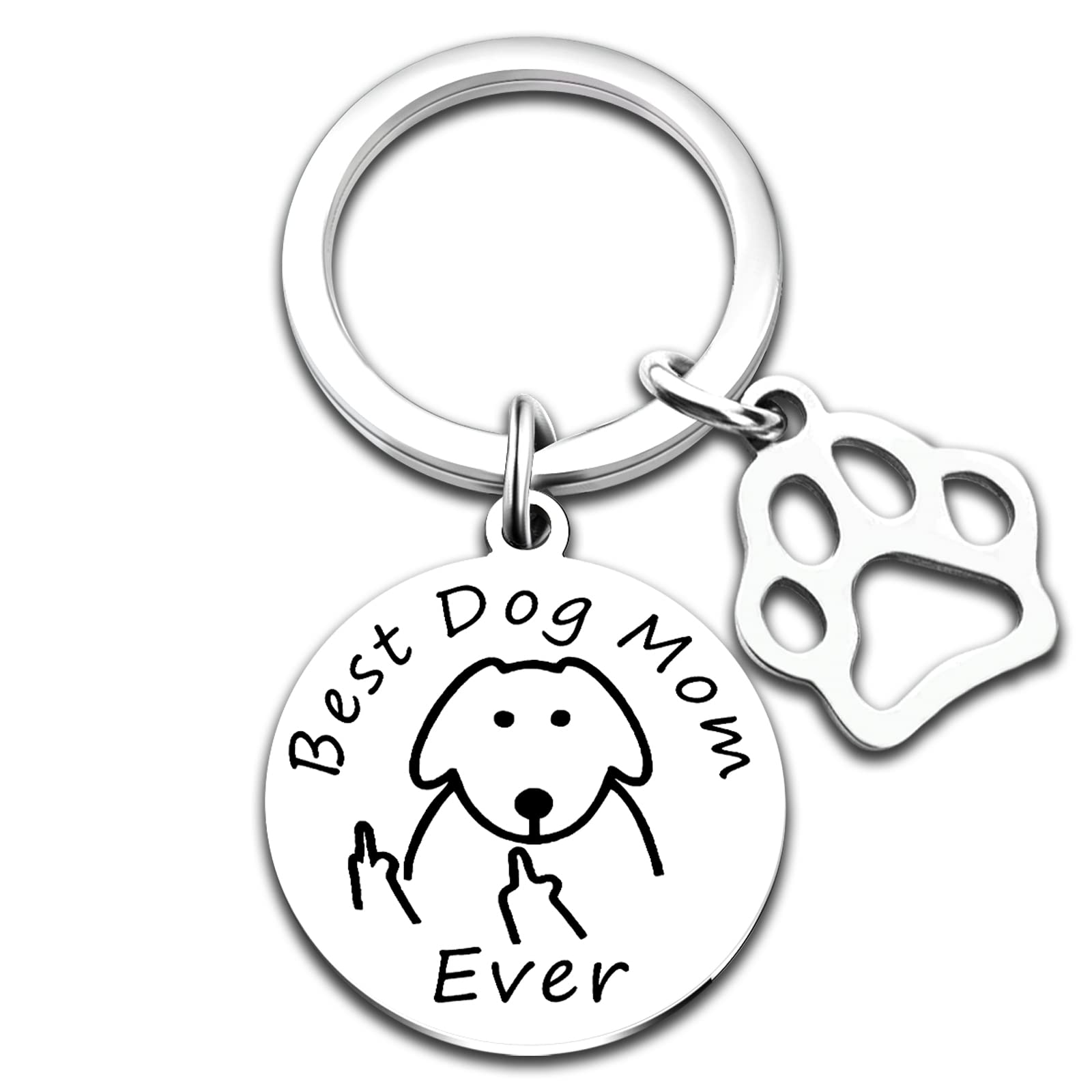 dog mom gifts for women dog keychain Veterinarian Gift Dog lover Keychain for women Mothers Day Birthday Christmas Gift Stocking Stuffers Gift For Best Animal Lover Daughter Girls Women