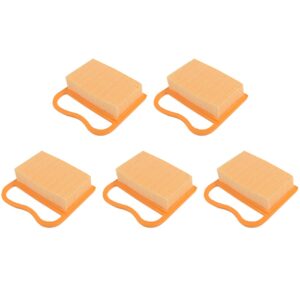 labwork 4238 141 0300 5 Packs Air Filter Set with 4238 140 1800 Pre Filter Replacement for Stihl TS410 TS420 4238-140-4402 4238 140 1800