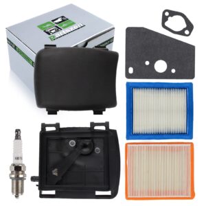 partszen 14-743-03-s air filter cover base cleaner kit replace 14 083 15-s 14-094-32-s for xt650 2027 3034 xt675 3076 2075 fit for toro 22" recycler mower for toro mtd 14-083-22 14-096-119-s