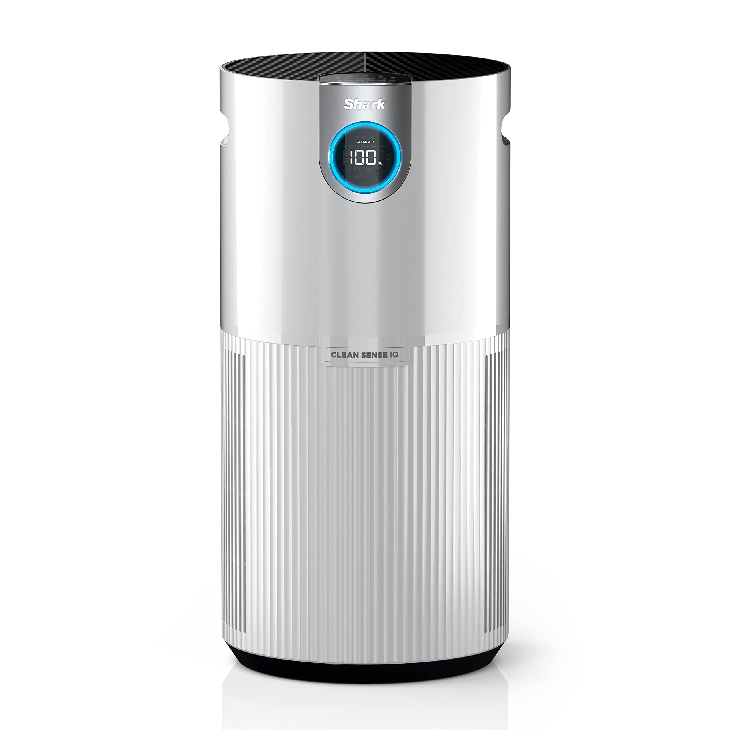 Shark Air Purifier for Home Large Room, Clean Sense Technology, HEPA Air Filter, 1000 Sq Ft, Kitchen, Captures 99.98% of Particles, Pet Dander, Pollutants, Dust, Smoke, Allergens & Smells, HP201