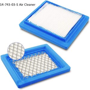 Jinerdony 14 743 03-S 14 083 22-S Air Filter Cover Base Cleaner Kit compatible with Kohler XT650 XT675 XTX650 XTX675 Toro 22" Recycler Mower 20377 20378 20371, 14 096 133-S Cover 14 094 32-S Base