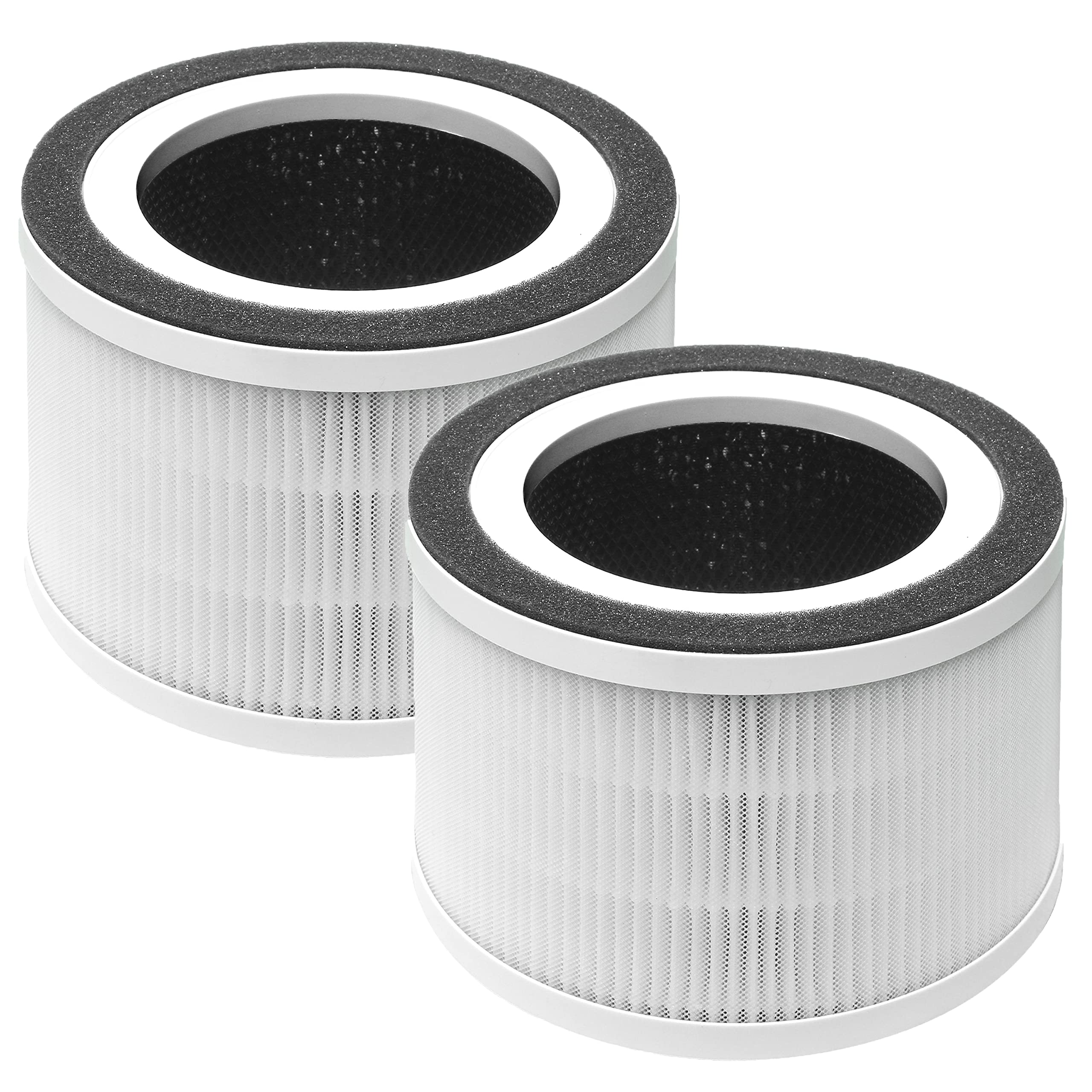 Nyingchi H13 Ture HEPA Replacement Filter,Compatible with Mooka® allo and Honati Air Purifier,3-in-1Activated Carbon Filtration System,2-Pack