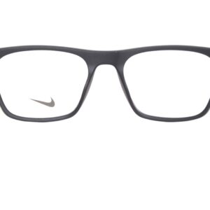 Nike 7039 001 Eyeglasses Matte Black Full Rim Rectangle Shape 52mm