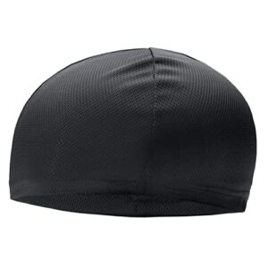 Headsweats unisex adult Skullcap Cap, Black, 1 US